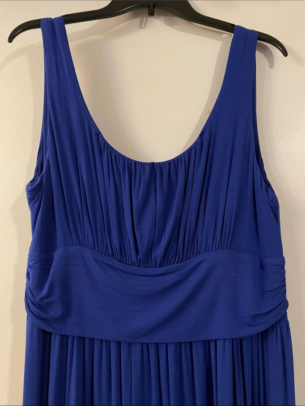 AB Studio Royal Blue Sleeveless Maxi Dress